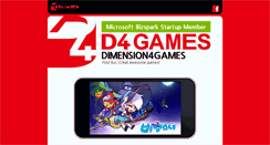 Desktop Screenshot of d4games.com